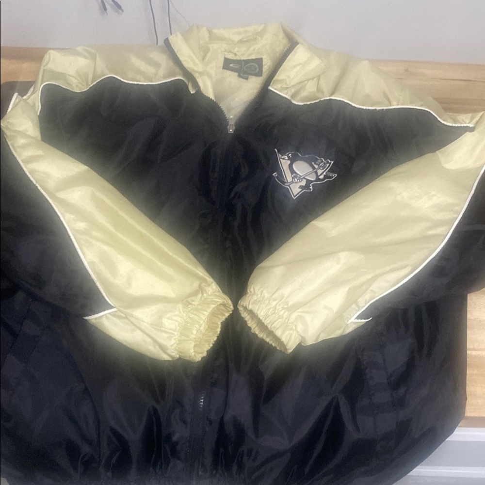 Black and Yellow Penguins Jacket